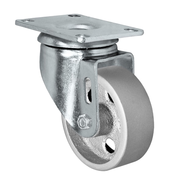 5"x1.25" Light Duty Semi-Steel Wheel, Swivel Caster, 300 lb capaci